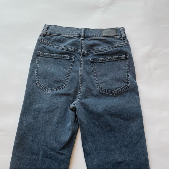 Express Mom Jean Super High Rise Dark Wash Size 2 - Picture 11 of 13